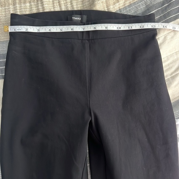 Theory, Ankle-Zip,Seamed Leggings, Excellent Condition, Size Small (MSRP $178), - Picture 10 of 12